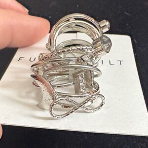 Universal Thread Silver Ring Collection